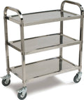 Stainless Steel 3 Shelf Utility Service Cart E841