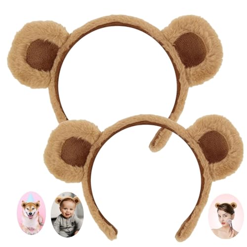 Deer Antler Headband 4 Pack Fluffy Reindeer Antlers H275
