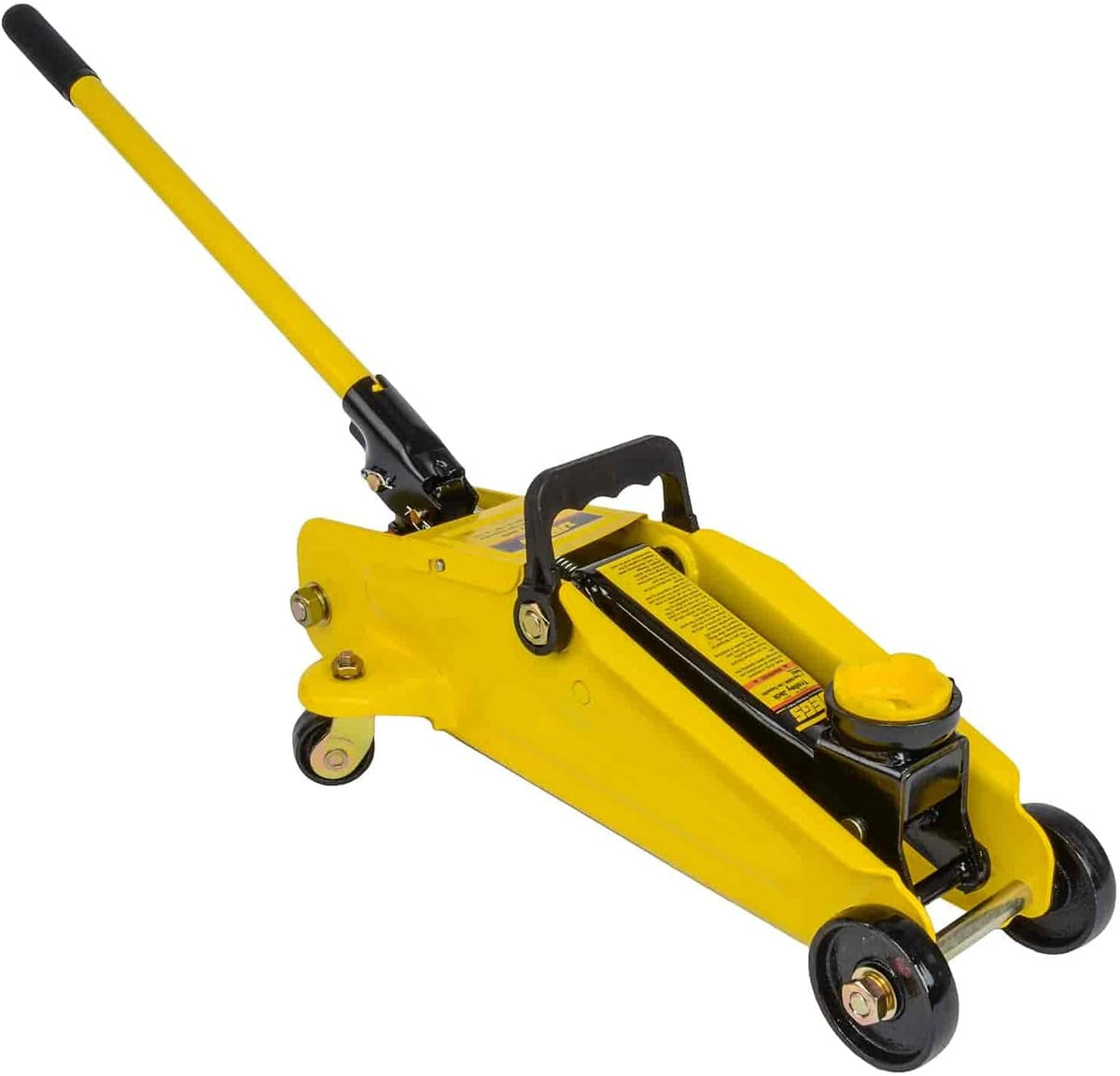 2-Ton Hydraulic Floor Jack and Jack Stands with Steel Frames F85756