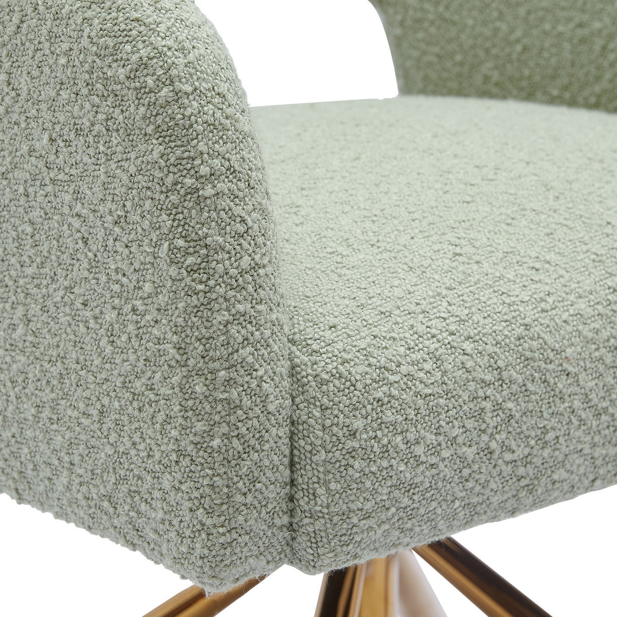 Desert Sage Boucle Accent Arm Chair X69545