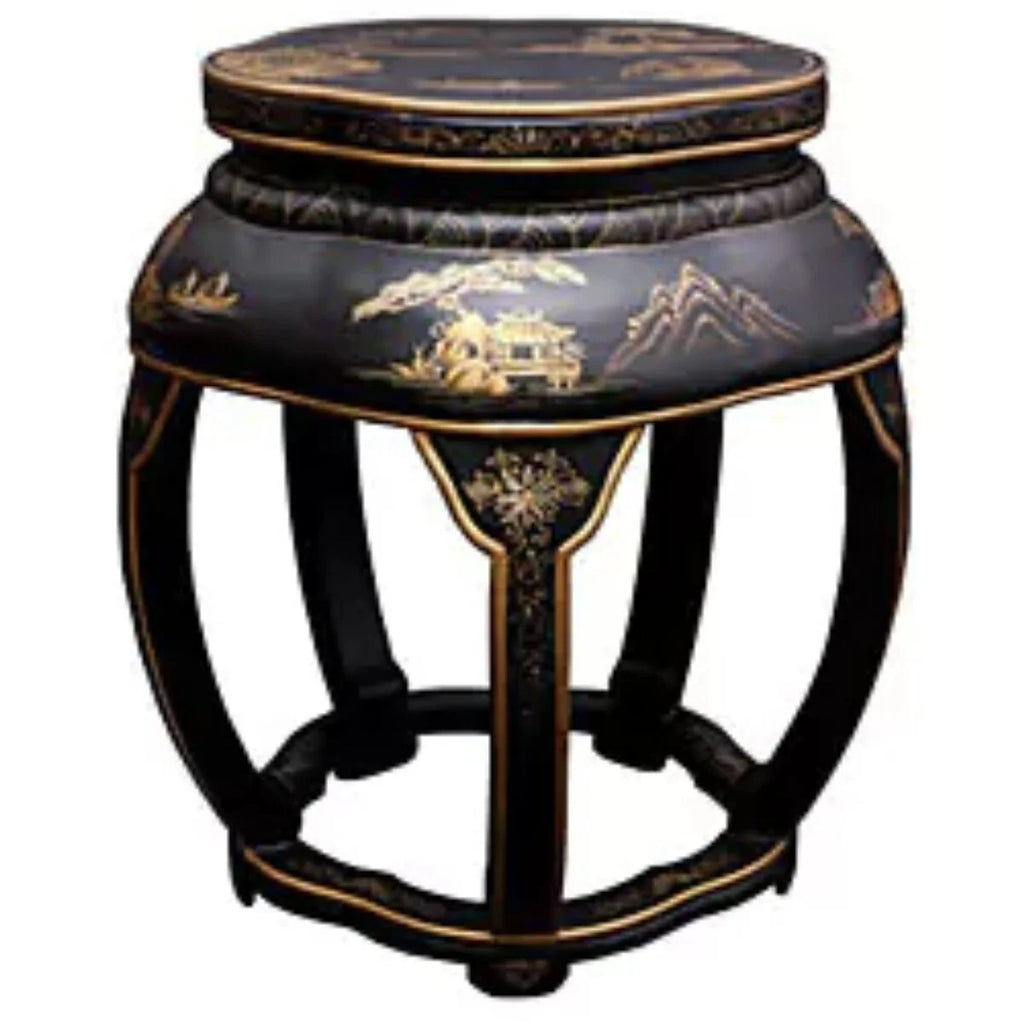 Lacquer Blossom Stool C47805