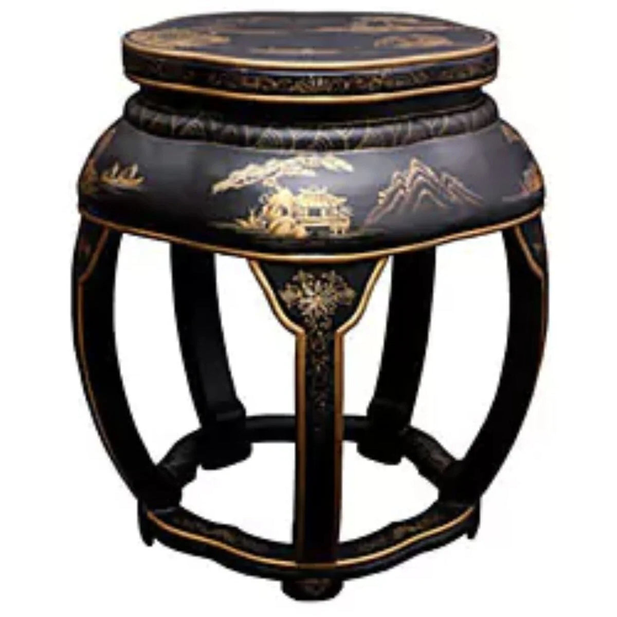 Lacquer Blossom Stool C47805