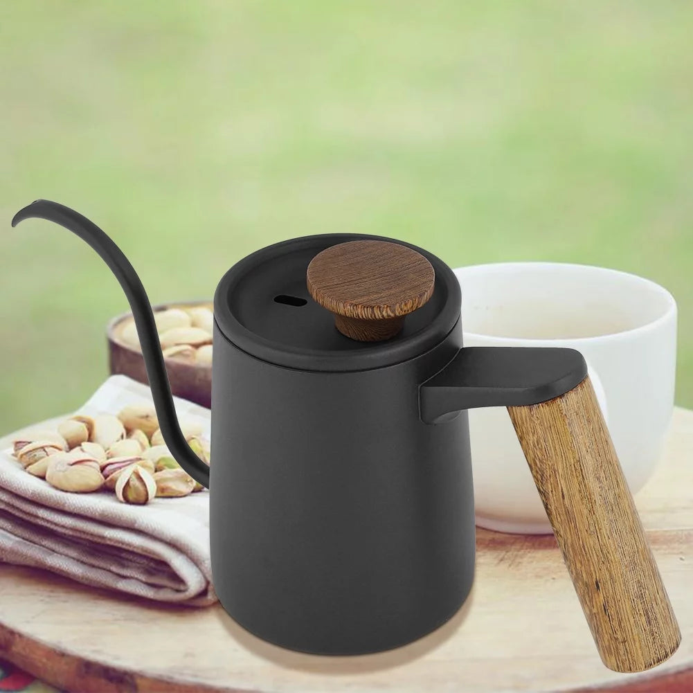350ml Stainless Steel Gooseneck Drip Coffee Pot F255