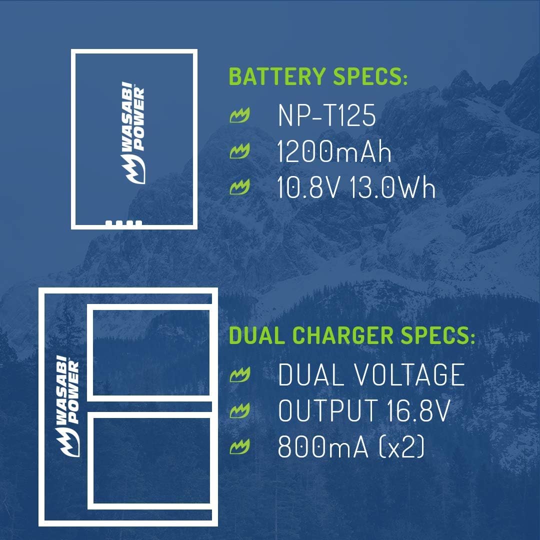NP-T125 Camera Battery T635