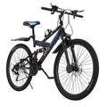 26-inch 21 speeds Carbon Steel Full Suspension Mountain Bike G9783