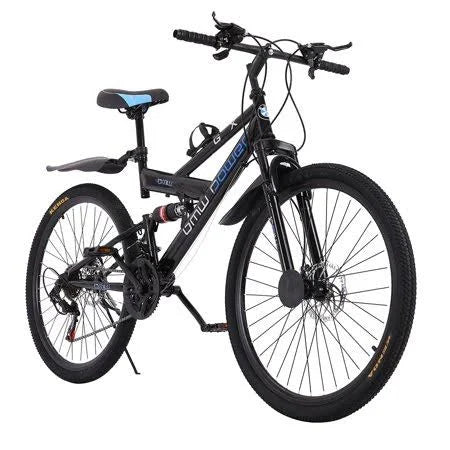 26-inch 21 speeds Carbon Steel Full Suspension Mountain Bike G9783