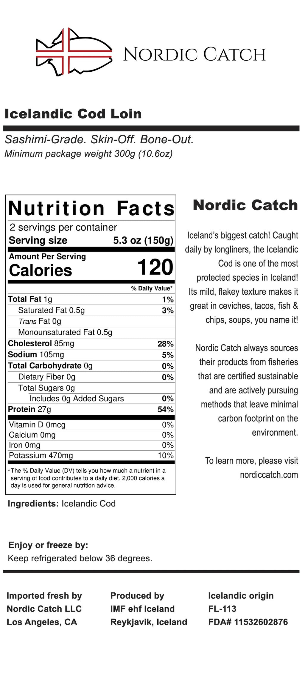 2lb Bundle Fresh Cod & Haddock R111962