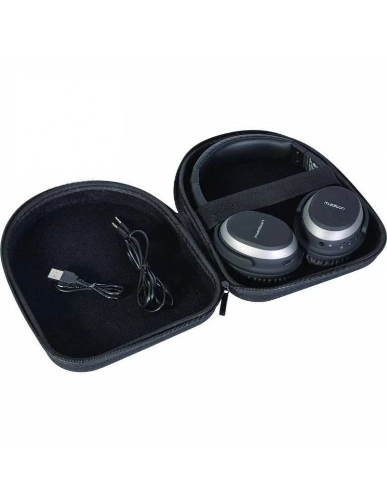 Bluetooth & Wired Headphones with Active Noise Cancellation D61929