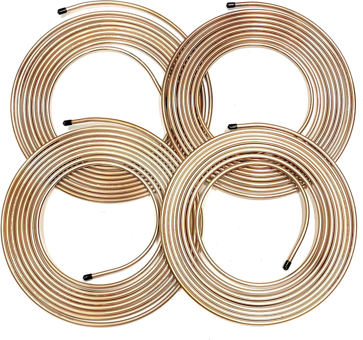 50 Feet of 5/16 Inch Copper Nickel Fuel Line Coil E641