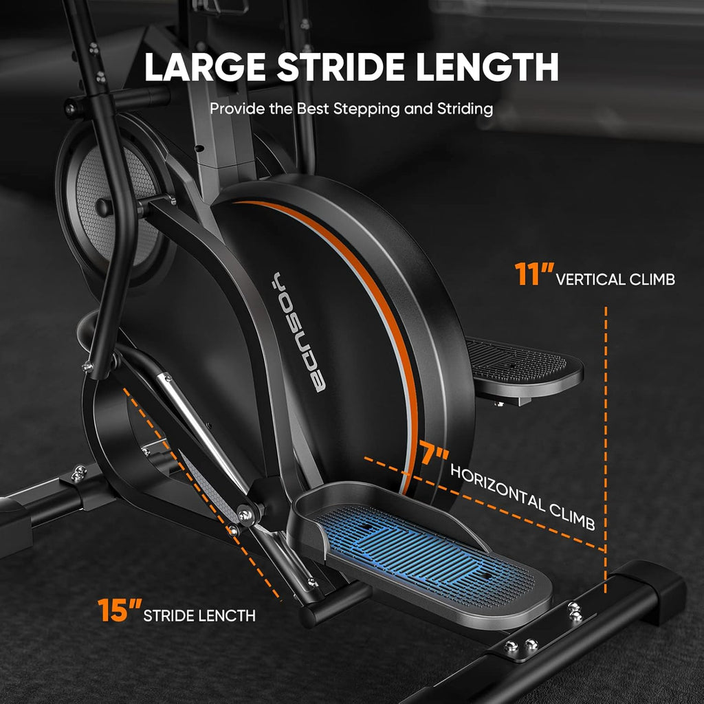 Stepping Elliptical Machine with 16 Resistance E894006