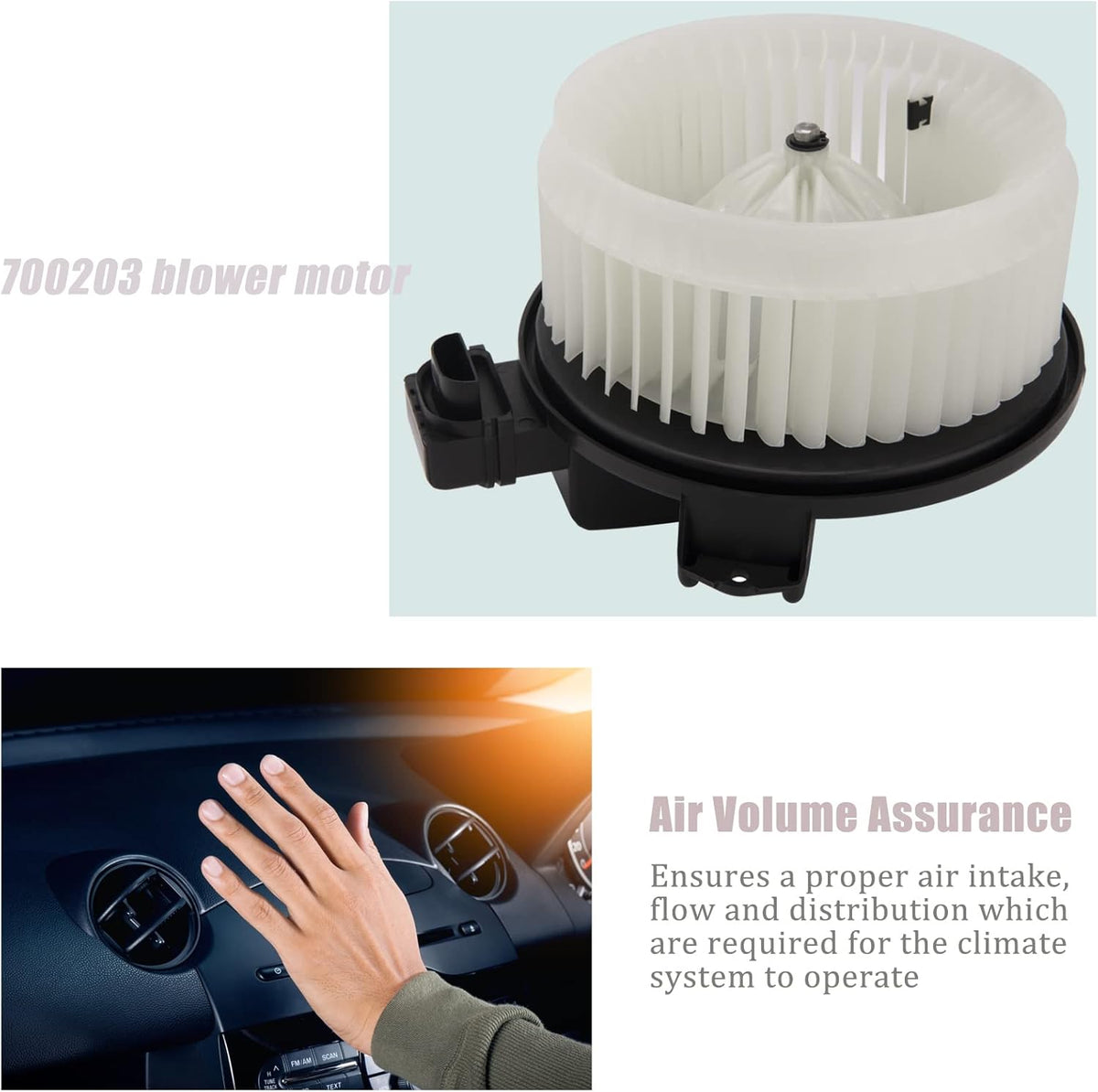 Blower Motor with Fan Cage Pack of 2 R8066