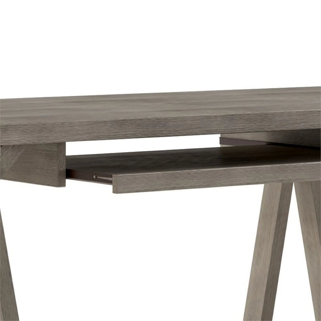 60" Solid Wood Computer Desk P28244