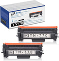 2 Pack Black TN770 Toner Cartridge for Brother Printers C557