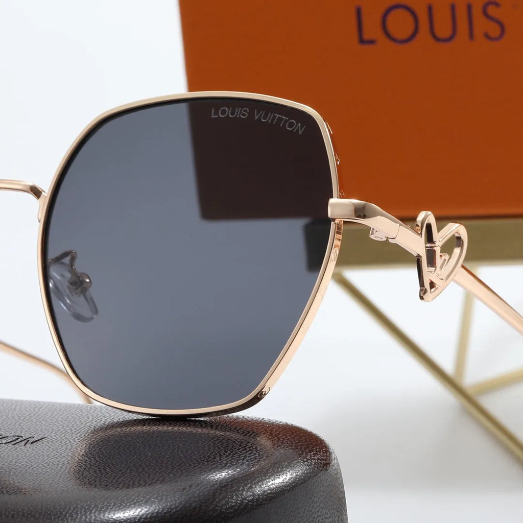 Fashionable Four-Leaf Clover Flat Sunglasses L857