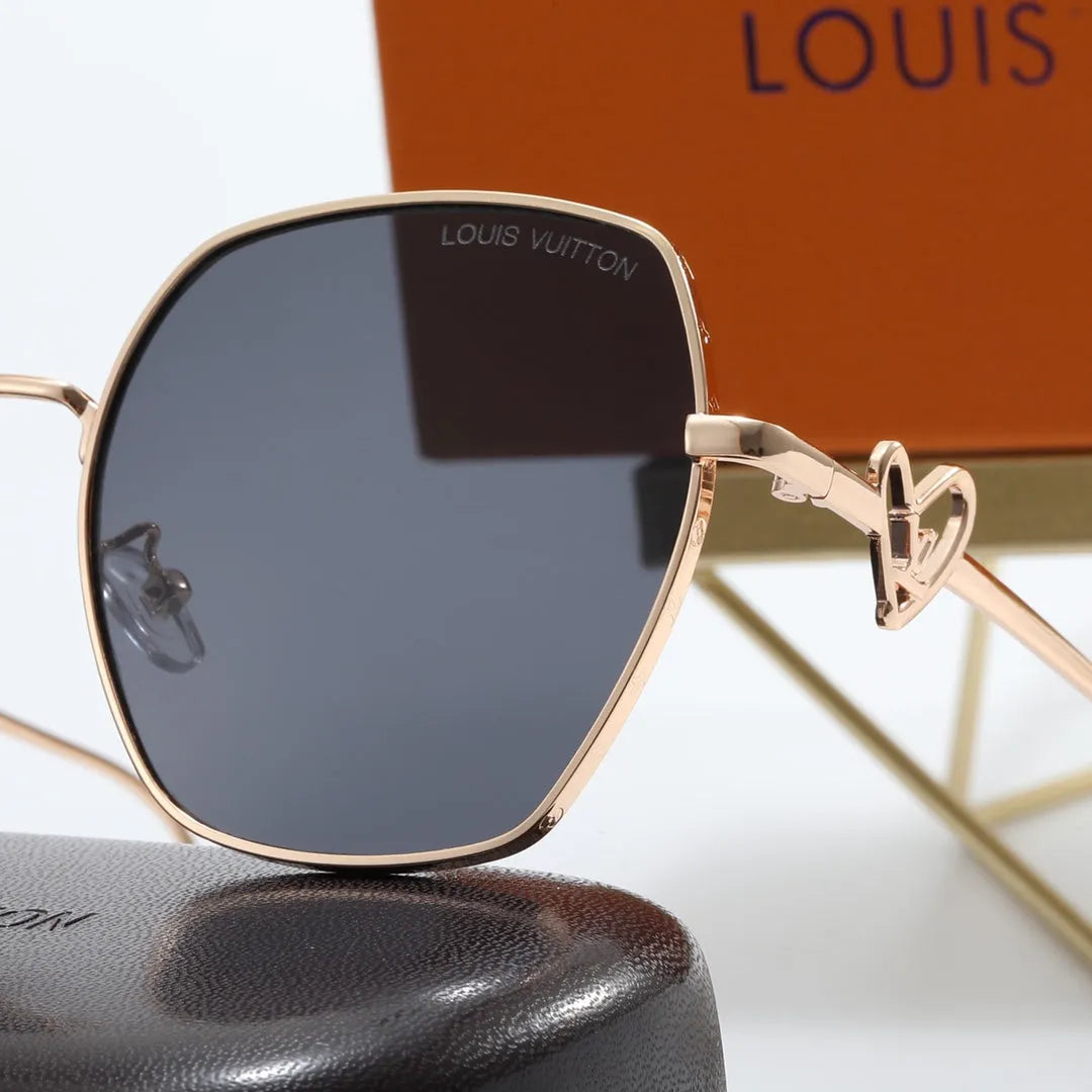Fashionable Four-Leaf Clover Flat Sunglasses L857