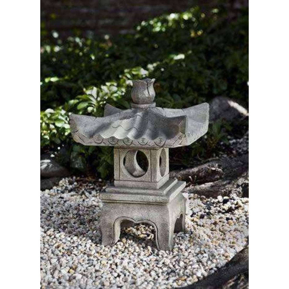 Antique Pagoda - Aged Limestone H88470