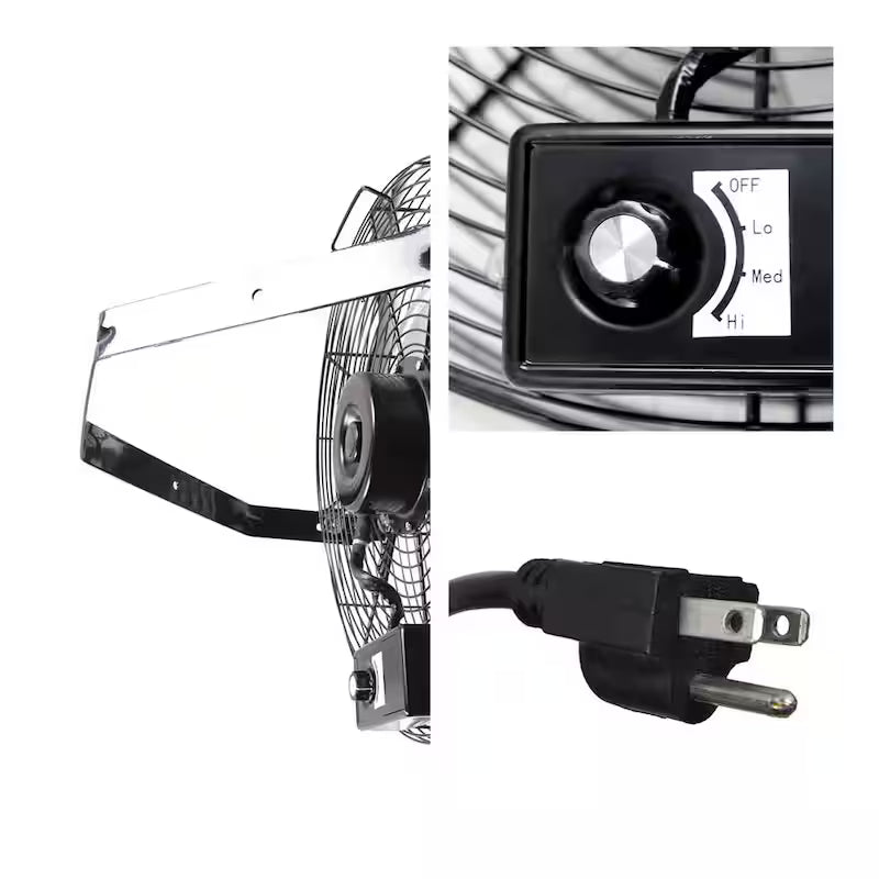 18 in. 3-Speed Wall Mount Fan P20089