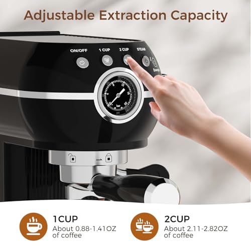 20 Bar Espresso Machine with Milk Frother L6380
