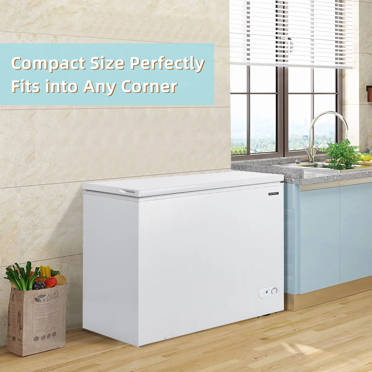 Chest Freezer 7.0 Cu.ft 4 Baskets E2292