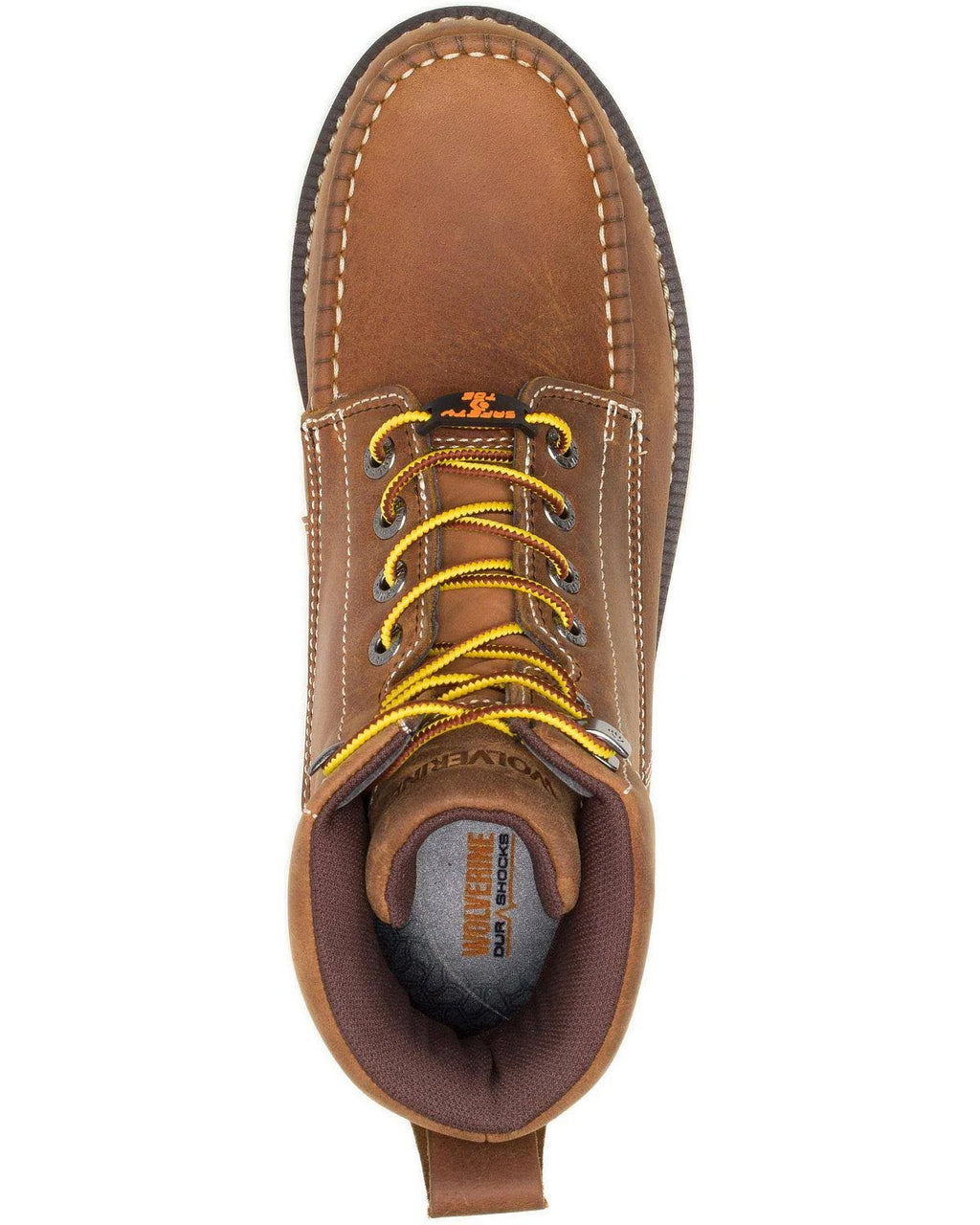 Tan Moc-Toe Work Boots D136