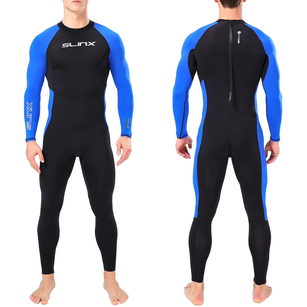 Quick Dry One Piece Long Sleeves Back Zipper Wetsuit M513