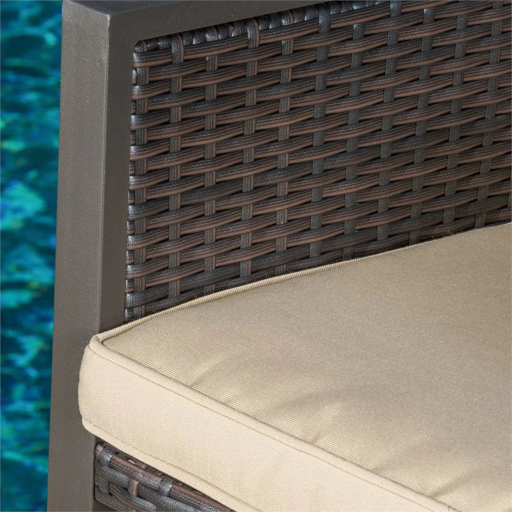 Multi Brown Bar Stool Set of 2 B9879