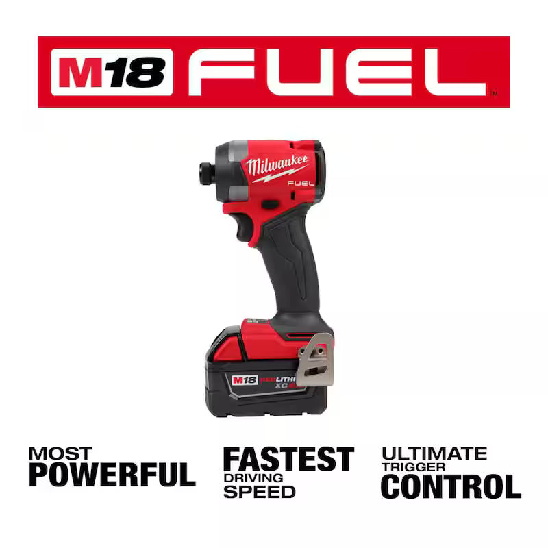 18-V Lithium-Ion Brushless Cordless 1/4 in. Hex Impact Driver Kit M7115