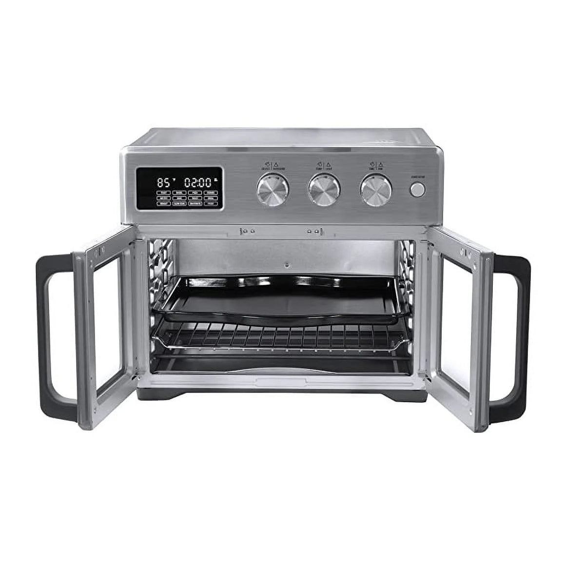 Silver French Door Air Fryer Toaster Oven K835332