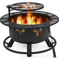 32” Round Wood Burning Fire Pit K359
