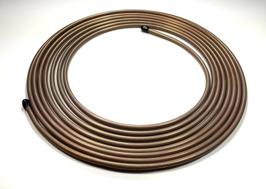 50 Feet of 5/16 Inch Copper Nickel Fuel Line Coil E641