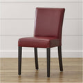 Red Leather Dining Chair L188