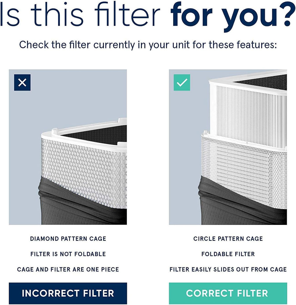 Particle and Activated Carbon Replacement Filter Pack of 2 C608