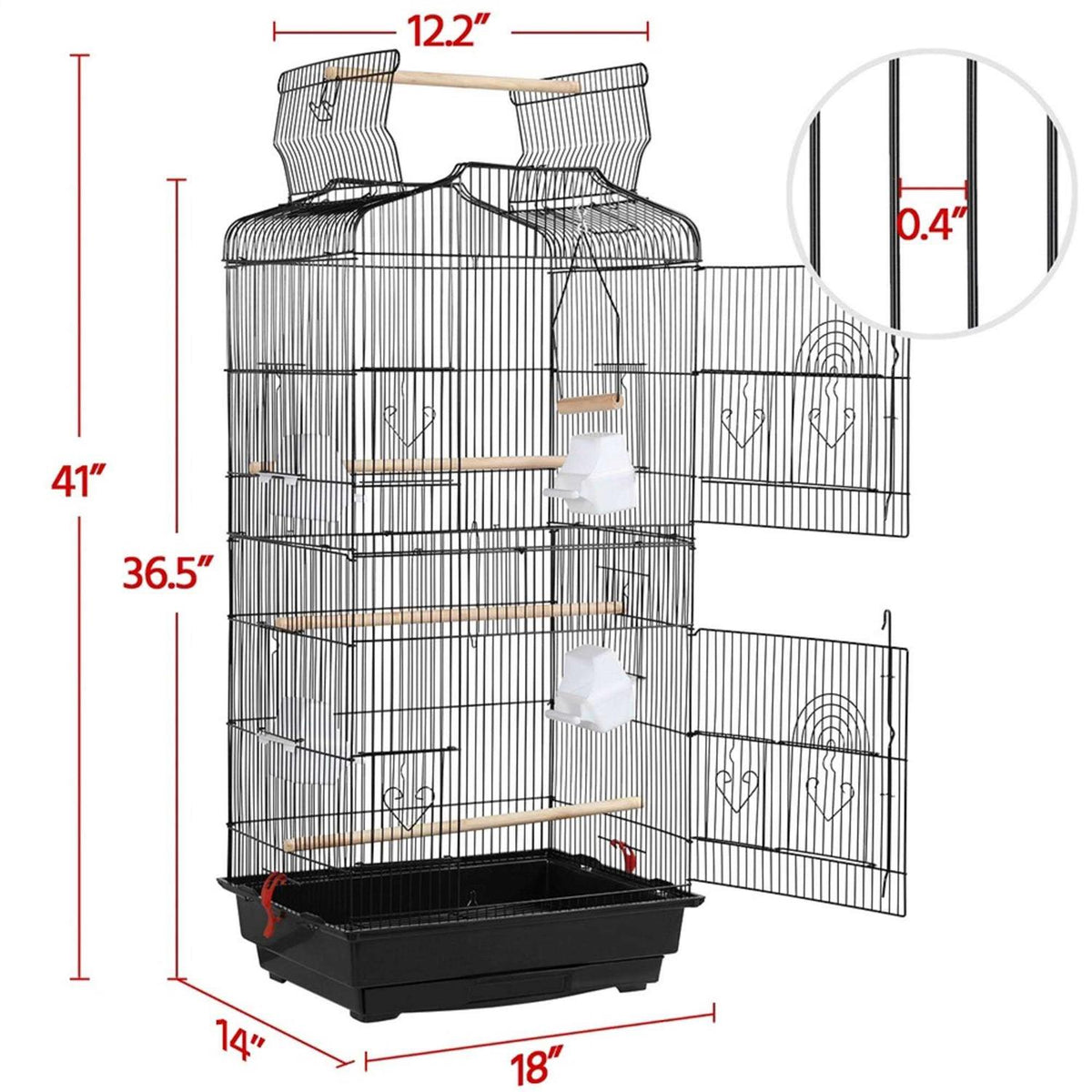 Metal Bird Cage L4373