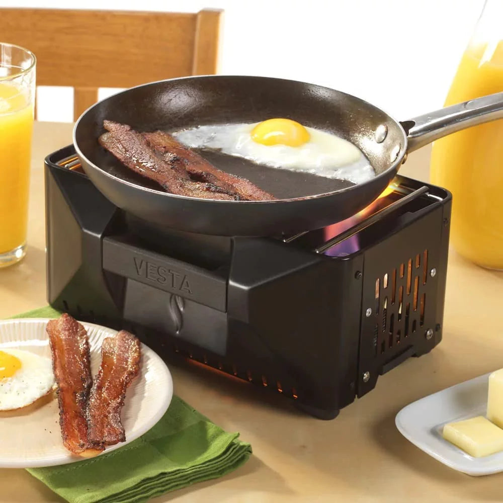 Compact Self-Powered Camping Heater & Stove A213