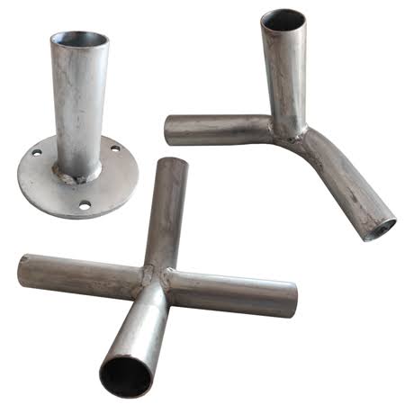 Canopy Frame Fittings 3 Way 4 Way Foot Pad Combo M1663