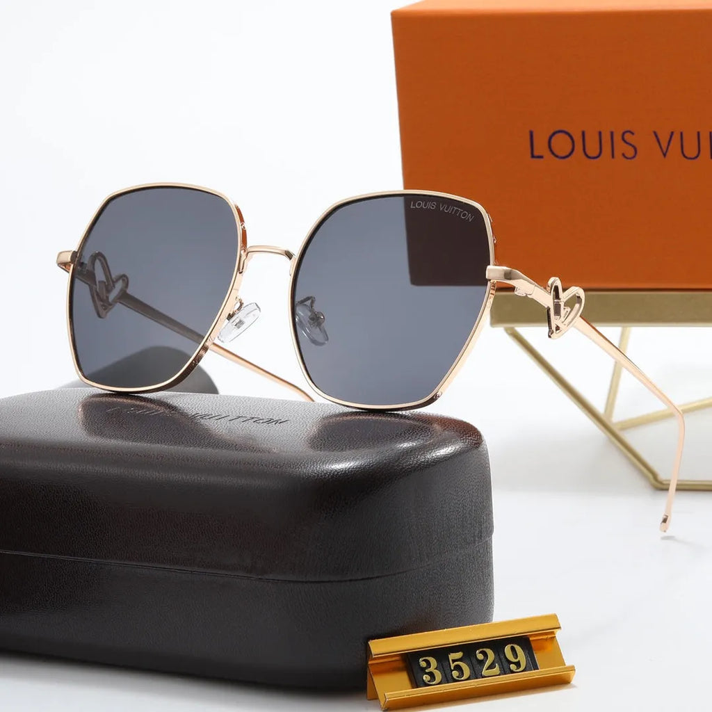 Fashionable Four-Leaf Clover Flat Sunglasses L857