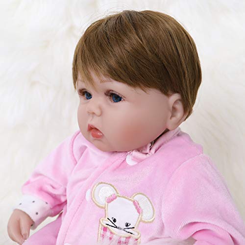 16 inch Silicone Vinyl Reborn Baby Doll I102542