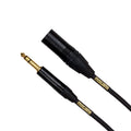 Black 15 ft TRS to XLR Audio Cable Y9060