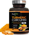 180 Capsules Turmeric Curcumin Supplement V2266