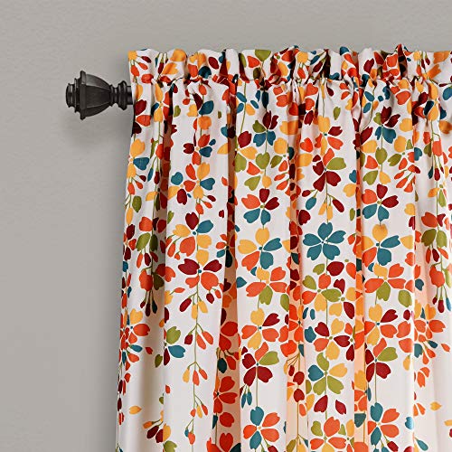Navy Light Filtering Window Curtain Panels, 52"W x 63"L, Pair X11785