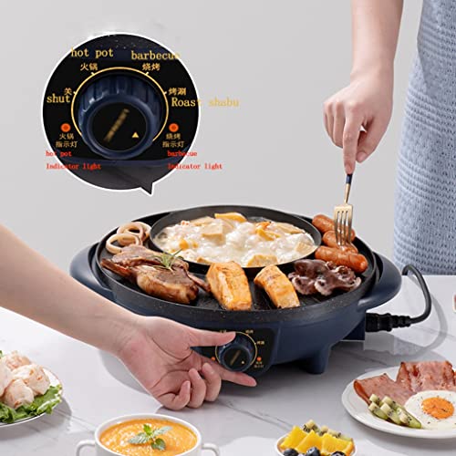Non-stick Electric Hot Pot Barbecue J455