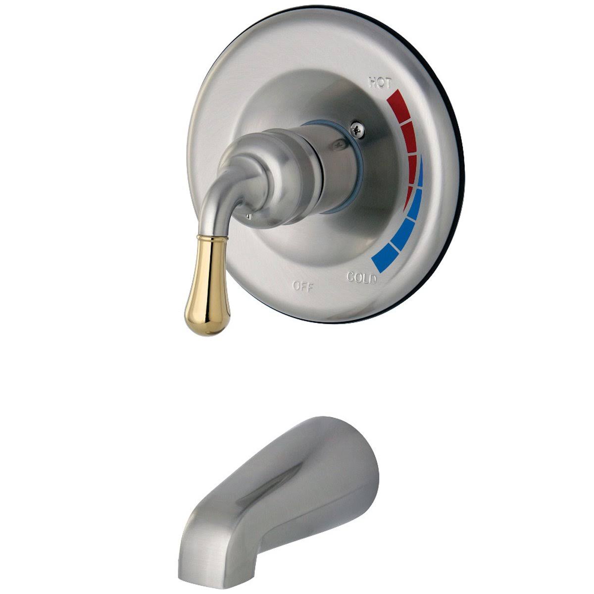 Single Handle Tub Faucet Satin Nickel B9855