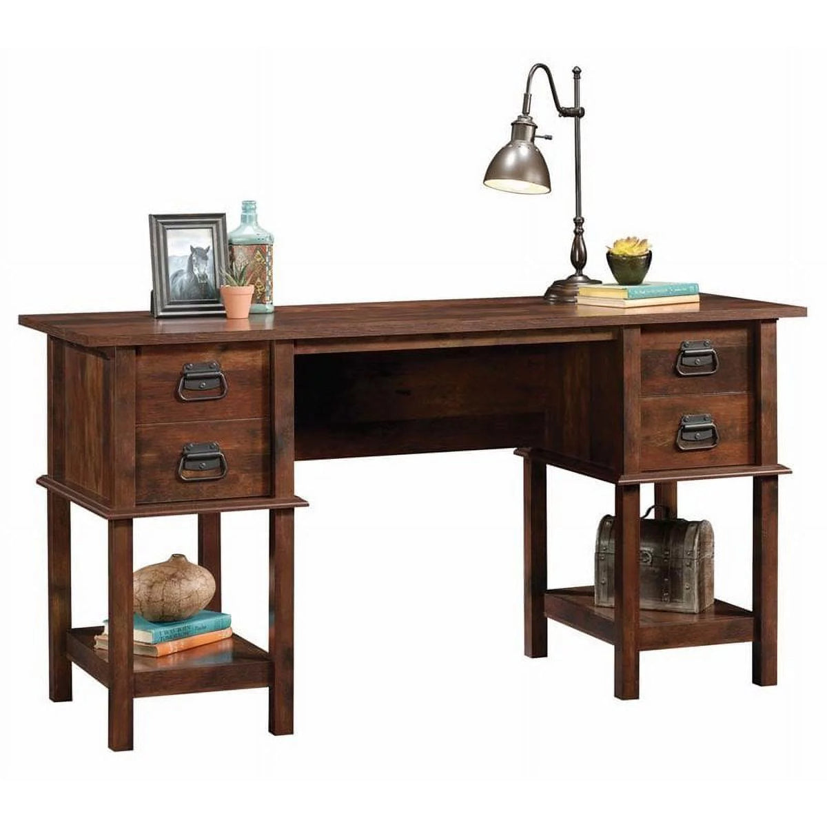 19" Writing Desk with File Drawer in Curado Cherry C570