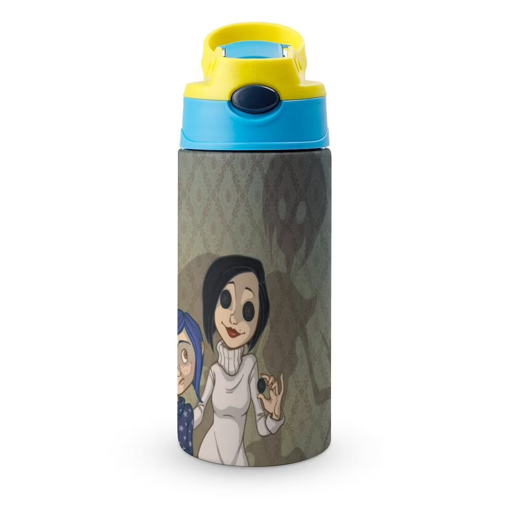 Insulated Stainless Steel Water Bottle with Straw U896061