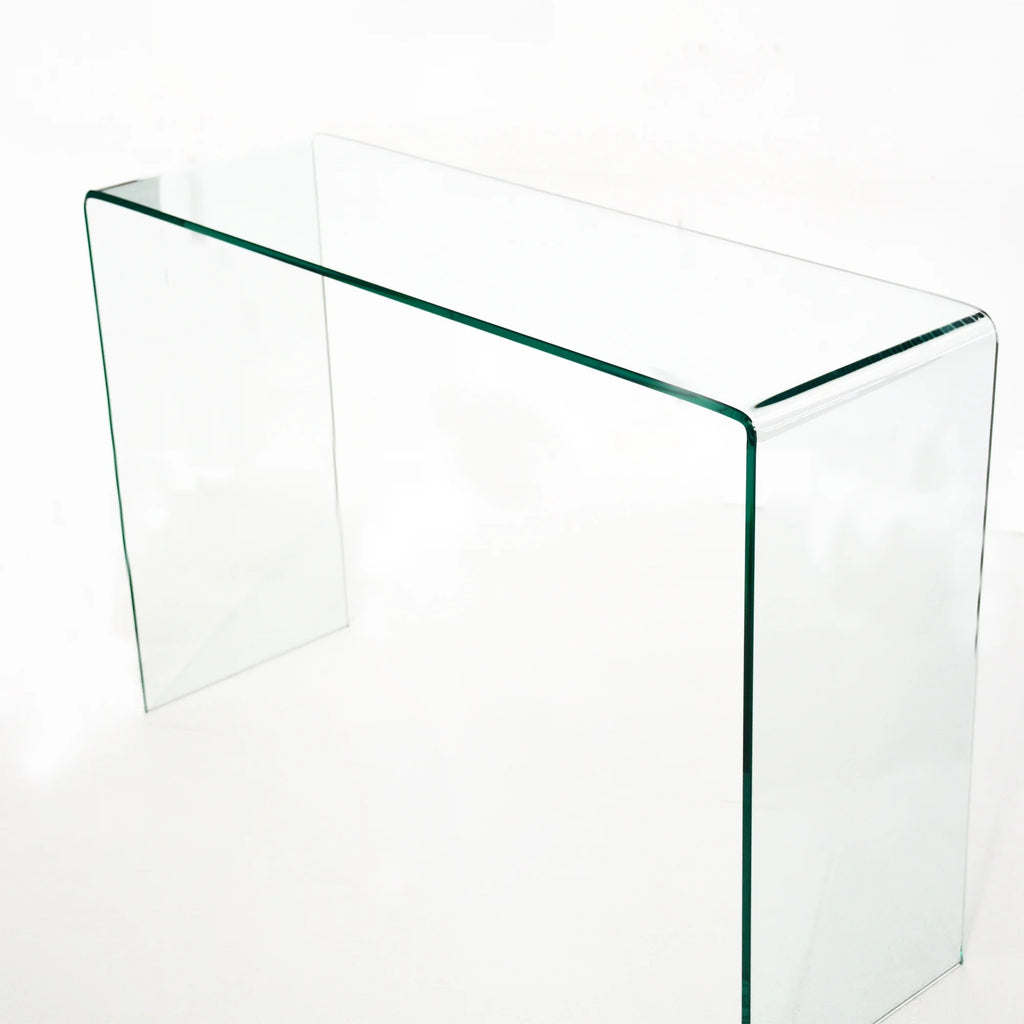Transparent Tempered Glass Console Table G187751