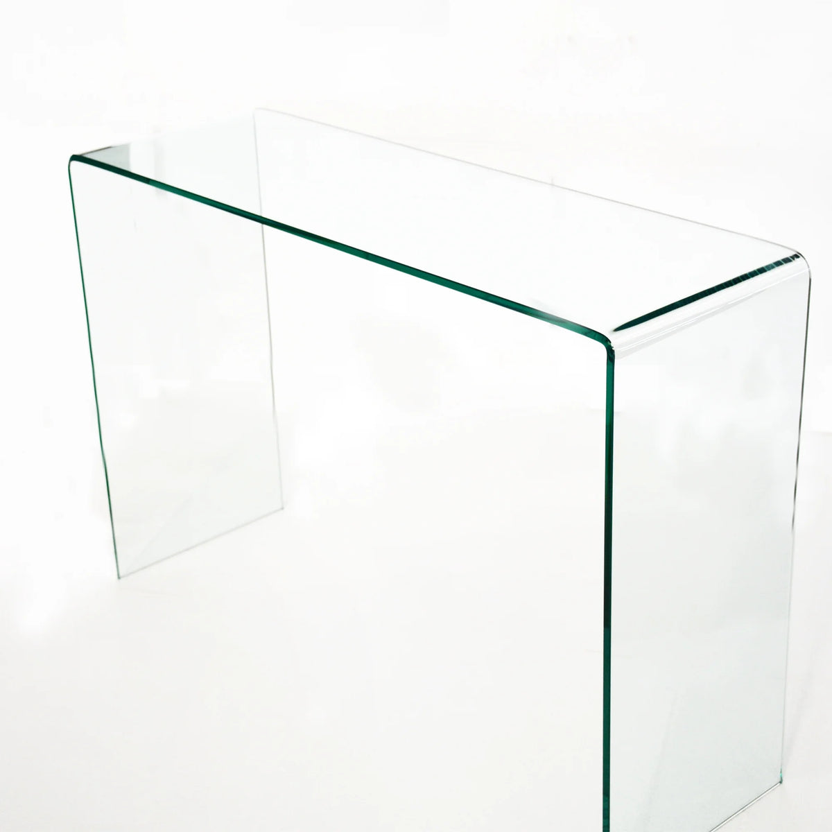 Transparent Tempered Glass Console Table G187751
