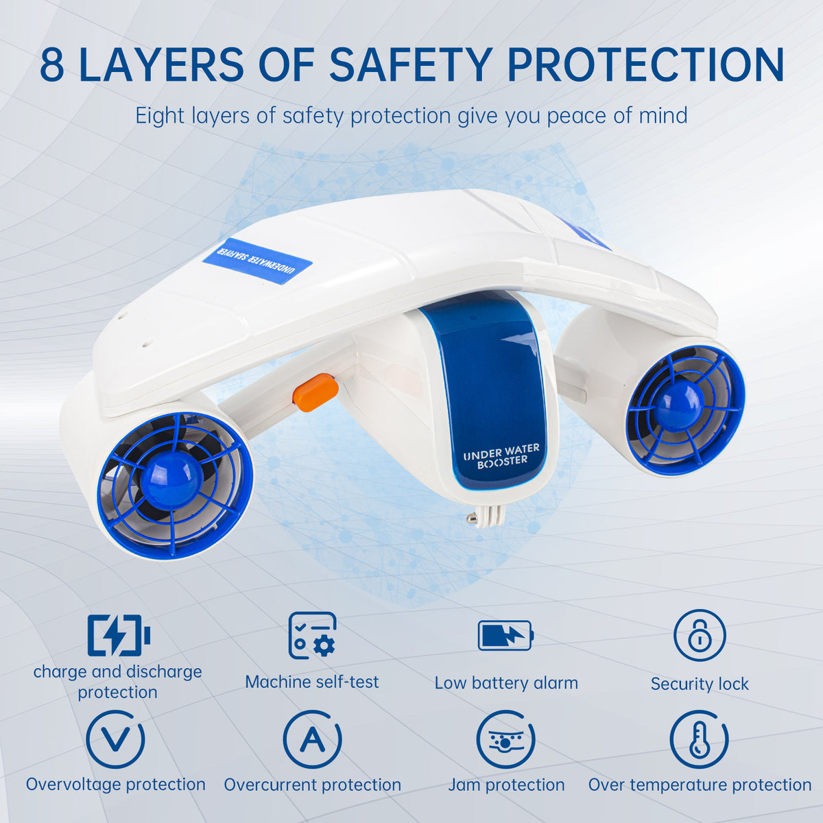 Electric Underwater Sea Water Diving Speed Booster D365