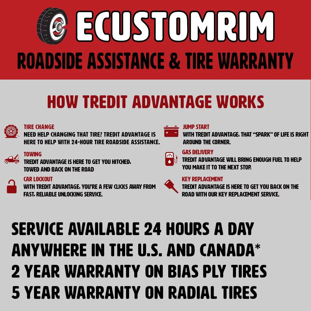 ST235/80R16 8 Lug Trailer Tire On Rim X8184