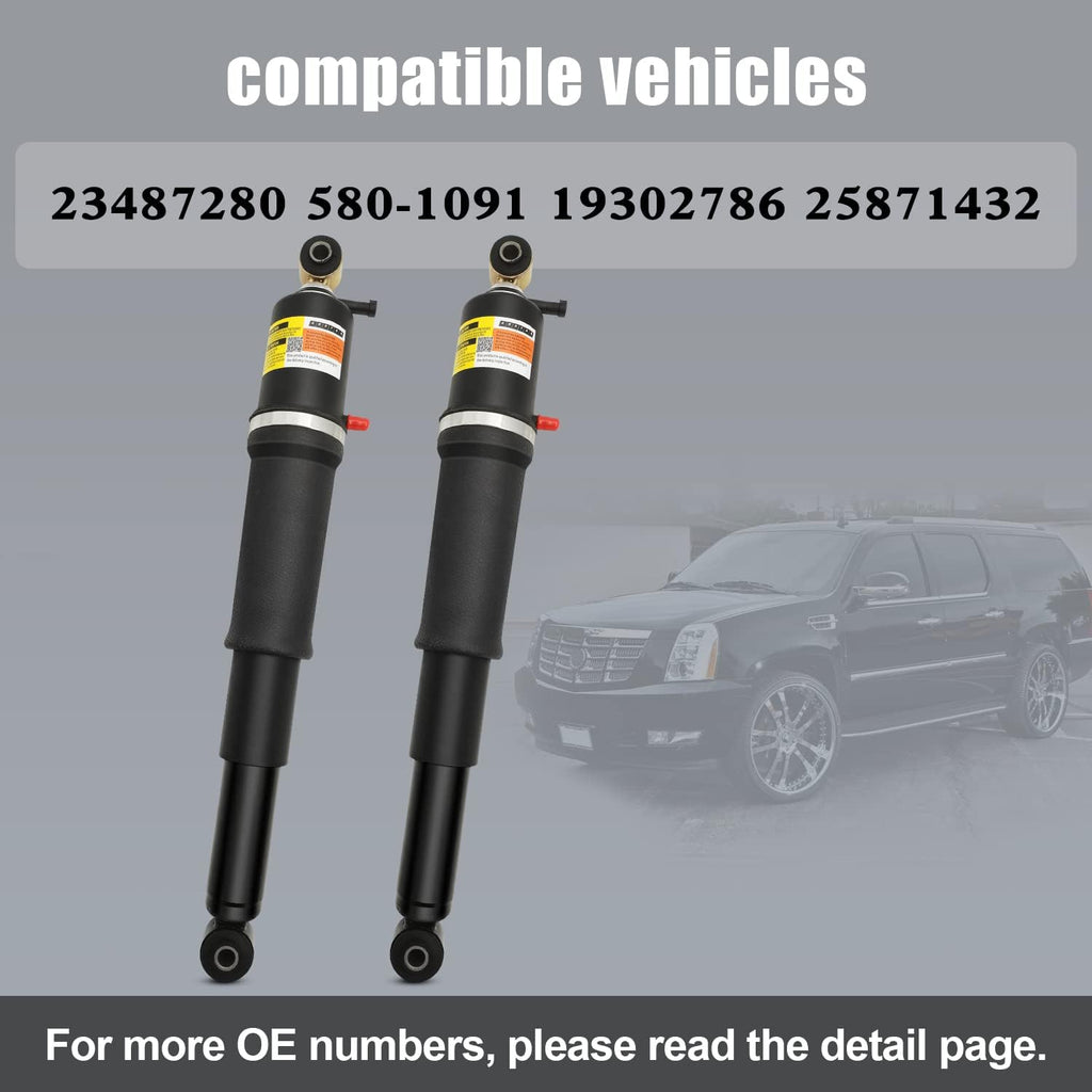 Rear Air Shock Struts Absorber (2 Pack) H8593