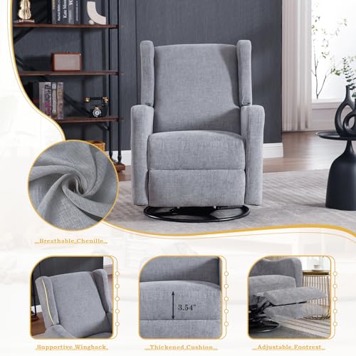 Swivel Rocking Recliner Chair Y602